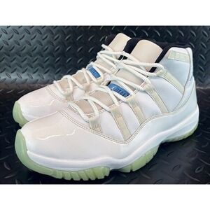 Jordan 11 Retro Legend Blue (2014) White 378037-117 Mens sneakers size 10